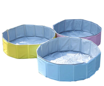 Portable Foldable Bath Tub Dog Swimming Paddling Pool For Summer Backyard Pets Swimming From Sino Inflatables