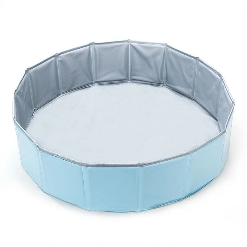 Portable Foldable Bath Tub Dog Swimming Paddling Pool For Summer Backyard Pets Swimming From Sino Inflatables